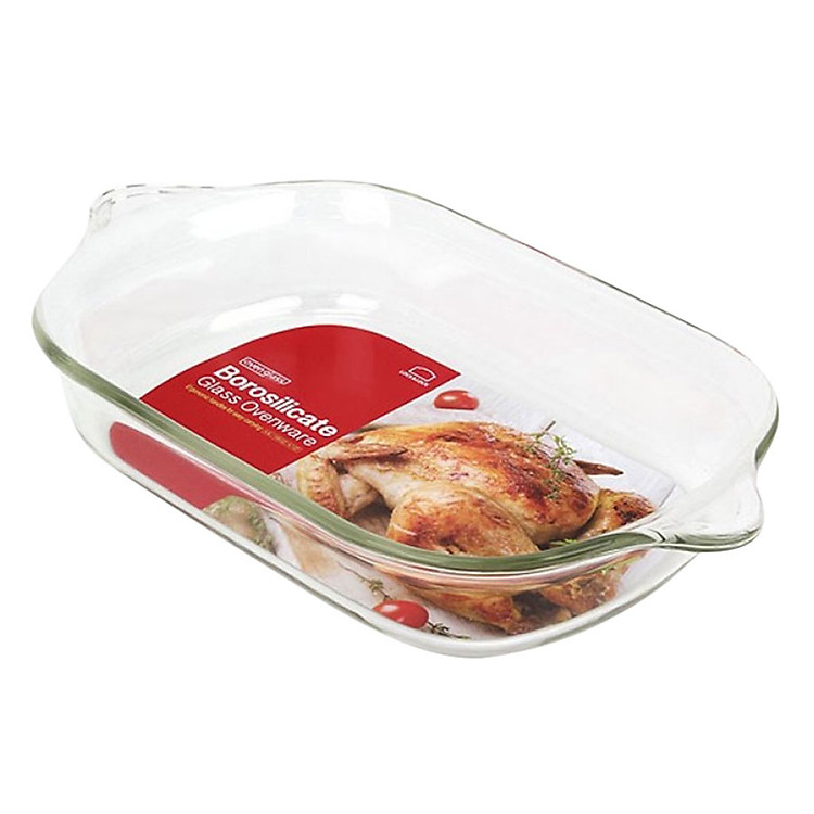 Đĩa Thủy Tinh Chịu Nhiệt Lock&Lock Glass Ovenware Pound Cake LLG581 (1.37 lít)