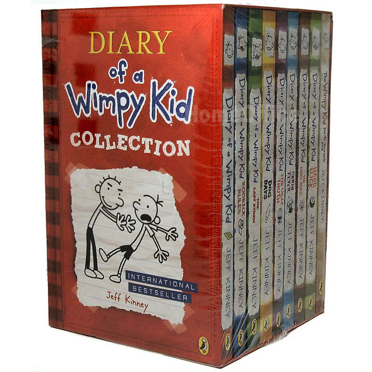 Sách Diary Of A Wimpy Kid 9 Book Slipcase (Paperback)