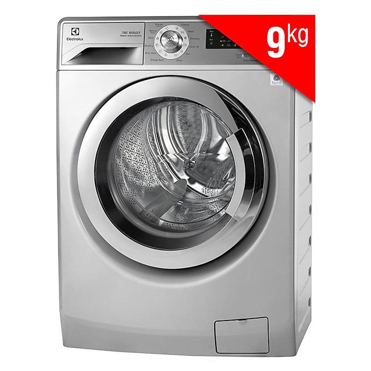 Máy Giặt Cửa Ngang Inverter Electrolux EWF12932S (9kg) - Bạc - Hàng Chính Hãng