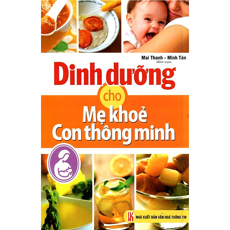 Sách Dinh Dưỡng Cho Mẹ Khỏe Con Thông Minh