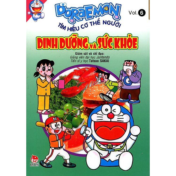 Doraemon Tìm Hiểu Cơ Thể Người - Dinh Dưỡng Và Sức Khỏe