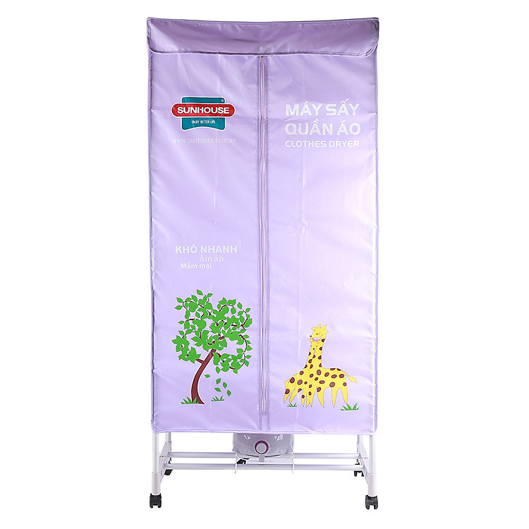 Máy Sấy Quần Áo Sunhouse SHD2700 - Tím - Hàng chính hãng