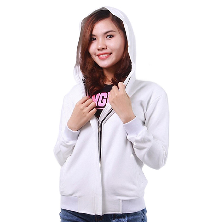Áo Khoác Nữ Đi Nắng Phúc An DN0001_trang - Trắng (Freesize)