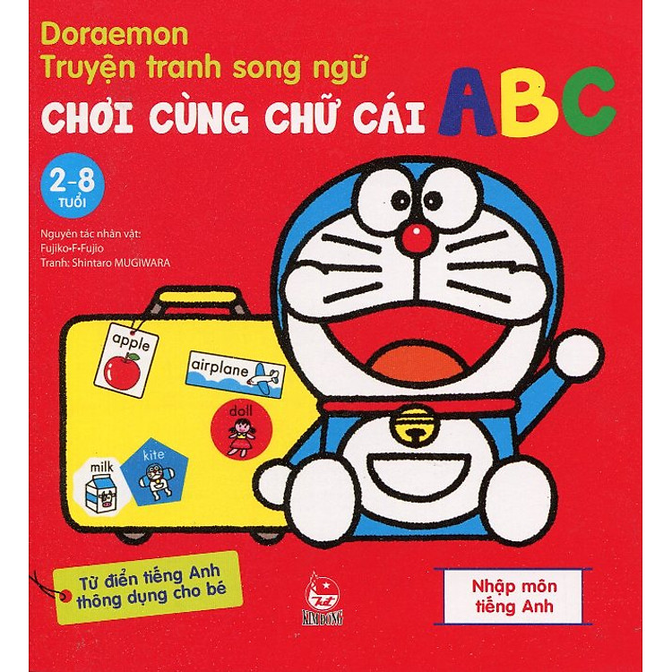 Doaremon Truyện Tranh Song Ngữ - Chơi Cùng Chữ Cái