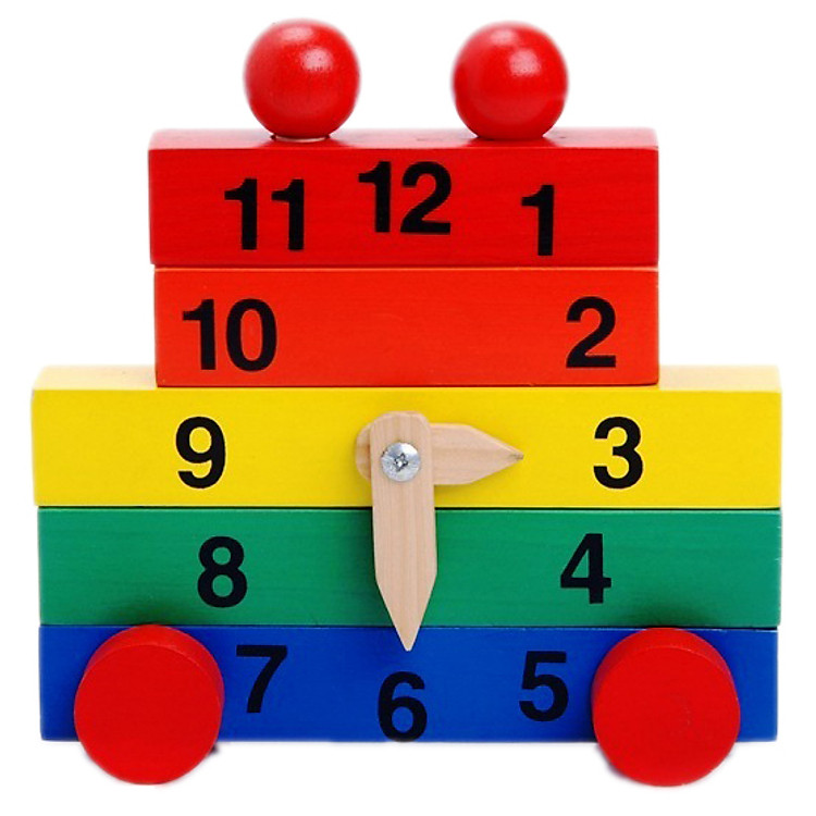 Đồ Chơi Gỗ Mô Hình Vietoys Đồng Hồ VT3P-0014