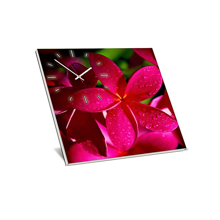 Đồng Hồ Để Bàn Suemall DB140112 – Hoa Sứ Đỏ