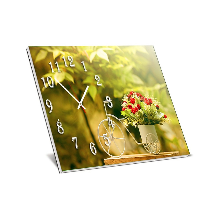 Đồng Hồ Để Bàn Suemall DB140105 – Xe Đạp Hoa