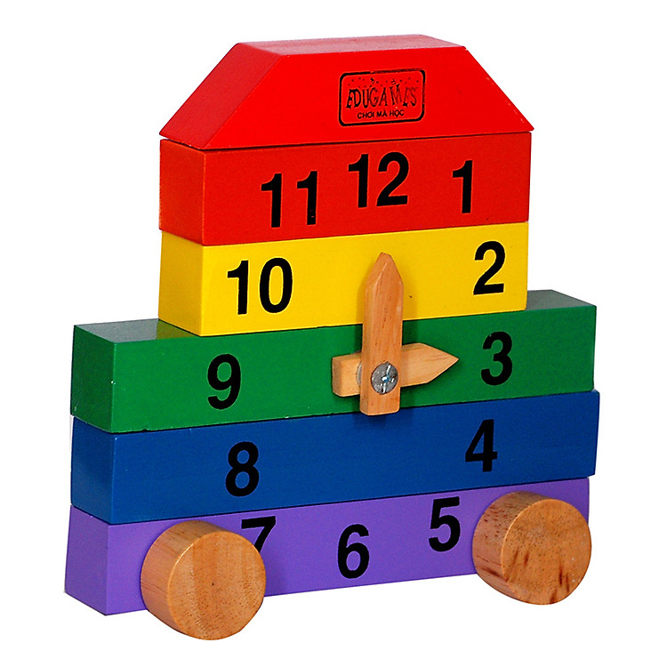 Đồ Chơi Gỗ EDUGAMES Đồng Hồ Lắp Ráp EDUGAMES - GA527