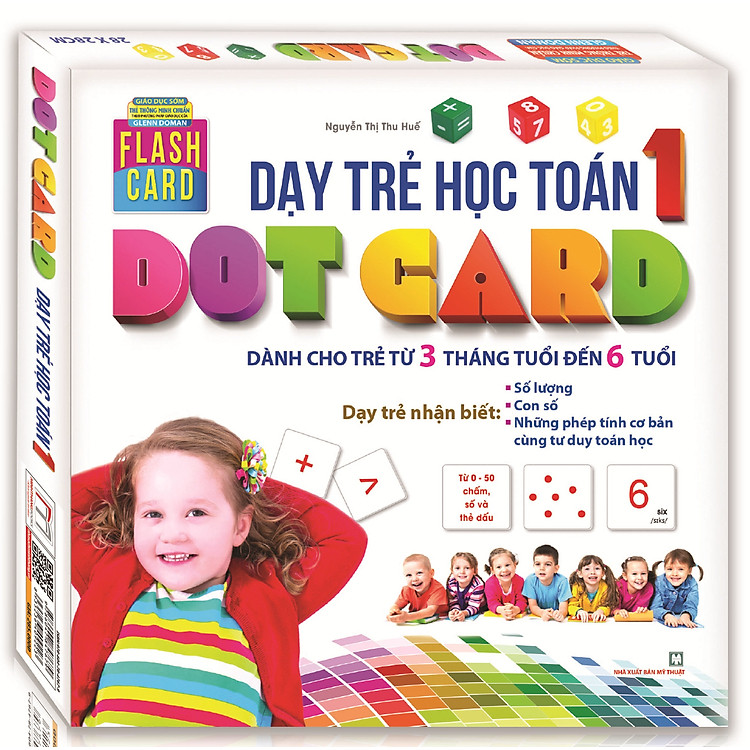 Flashcard Dạy Trẻ Học Toán Dotcard Tập 1
