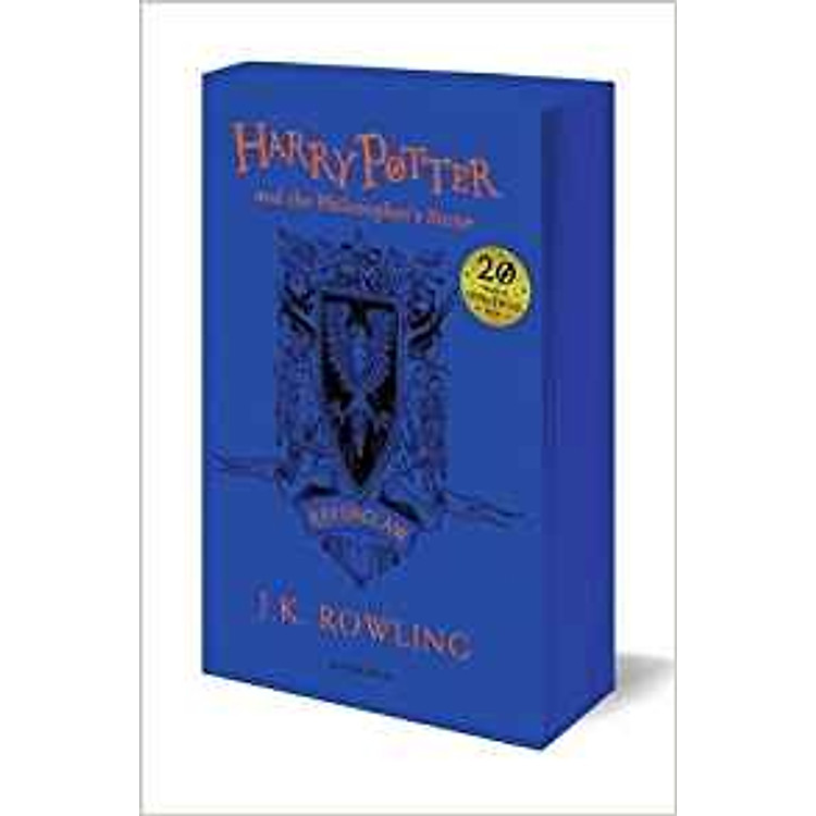 Sách Harry Potter Part 1: Harry Potter And The Philosopher's Stone (Paperback) Ravenclaw Edition (Harry Potter và Hòn đá phù thủy) (English Book)