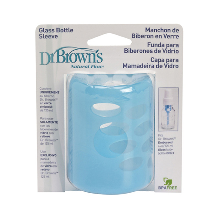 Vỏ Bọc Bình Thuỷ Tinh Dr.Brown's 120ml 886 - Xanh
