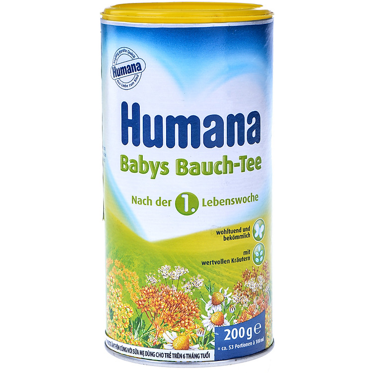 Trà Dinh Dưỡng Hòa Tan Thảo Dược Humana 73041 - 200g