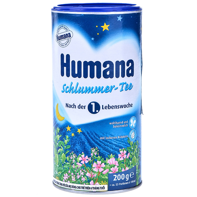 Trà Thảo Dược Hòa Tan Giúp Ngủ Ngon Humana 73042 - 200g