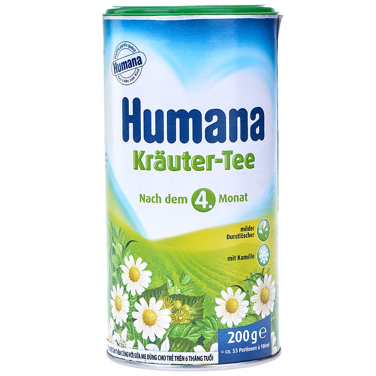 Trà Dinh Dưỡng Hòa Tan Thảo Dược Humana 73020 - 200g