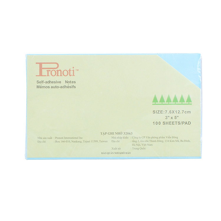 Giấy Note Màu Pronti 3x5