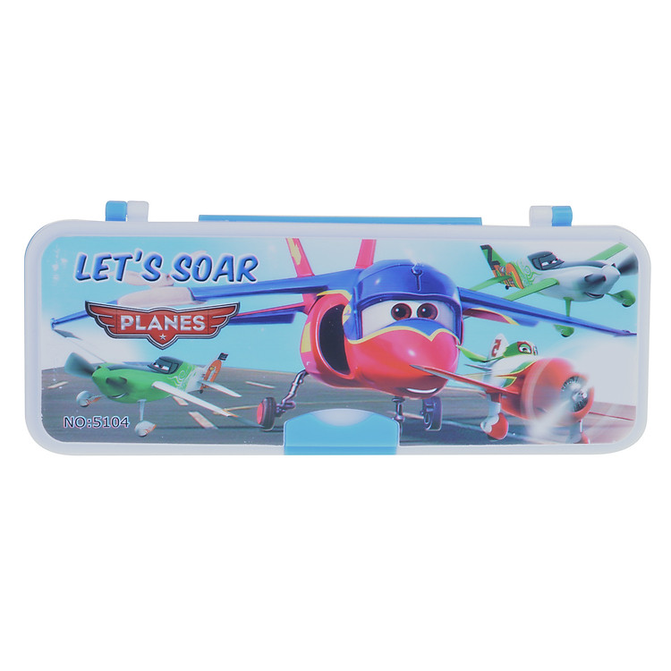 Hộp Bút Nhựa Goldenbook 5104 - Planes