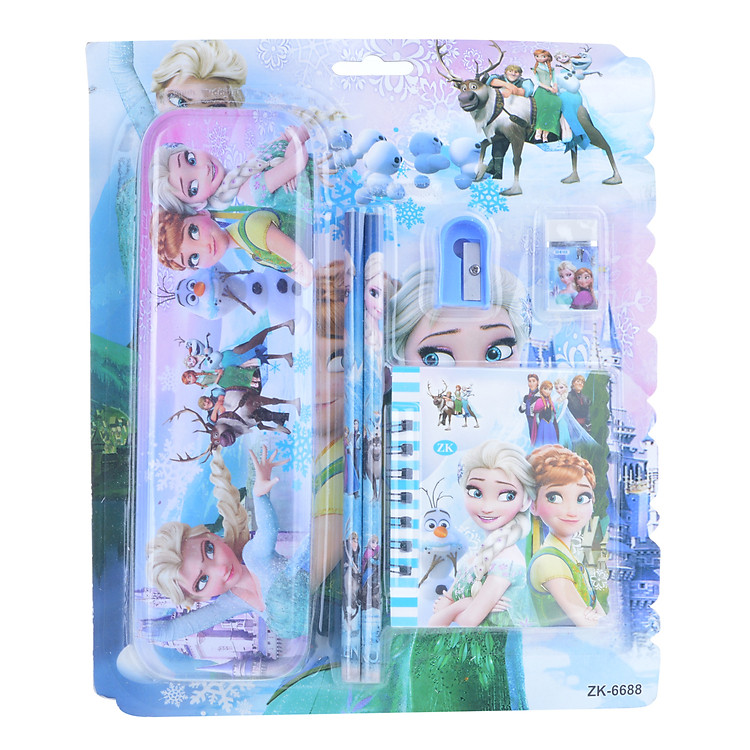 Vỉ Dụng Cụ Học Sinh 6688 - Frozen