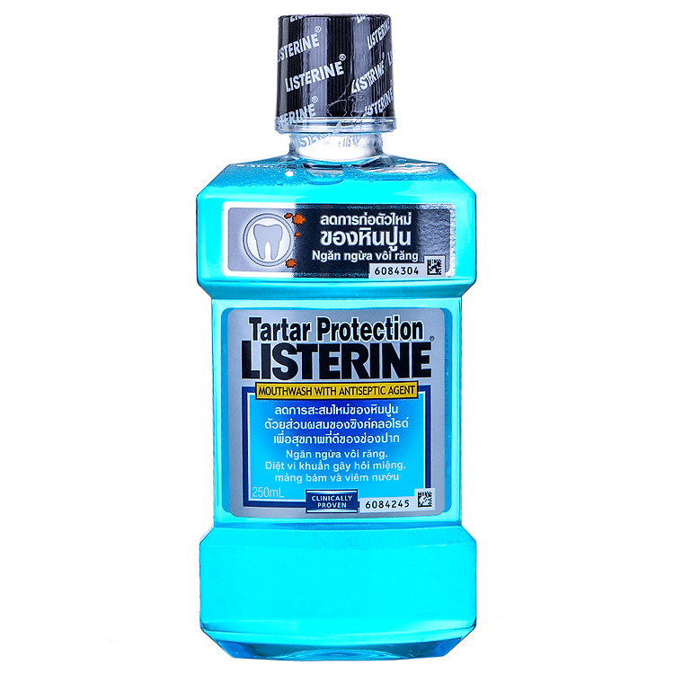 Nước Súc Miệng Ngăn Ngừa Vôi Răng Listerine Tartar Protection (250ml) - 8850007811657