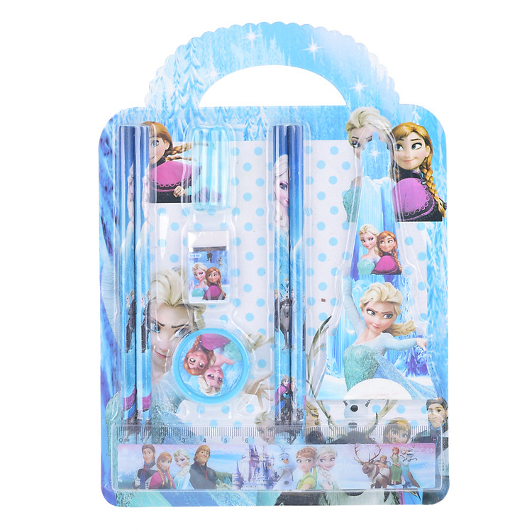 Vỉ Dụng Cụ Học Sinh 8878 - Frozen 1