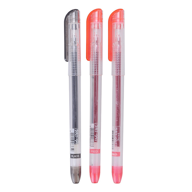 Vỉ 3 Cây Viết Nước Mygell (2 đỏ + 1 đen)