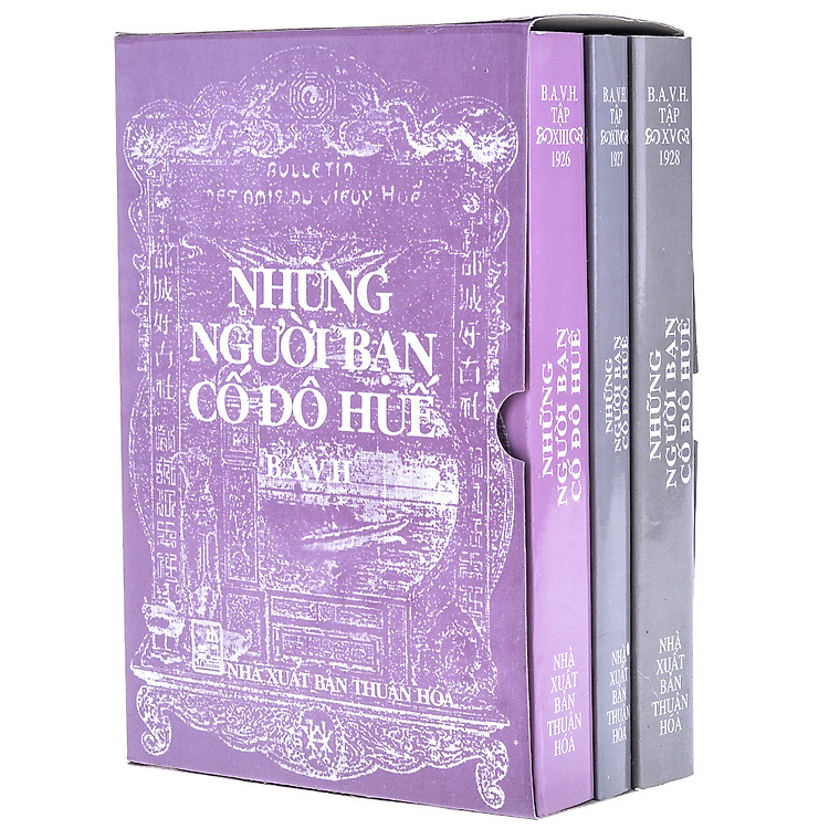 Sách Những Người Bạn Cố Đô Huế (Trọn Bộ 3 Tập: 1926 - 1927 - 1928)