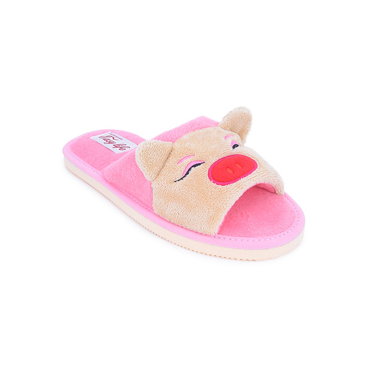 Dép Đi Trong Nhà Nữ Easy Life 1828 - Hồng Nhạt