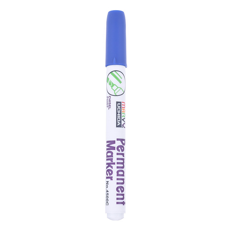 Bút Lông Dầu Marvy 4500C - Xanh