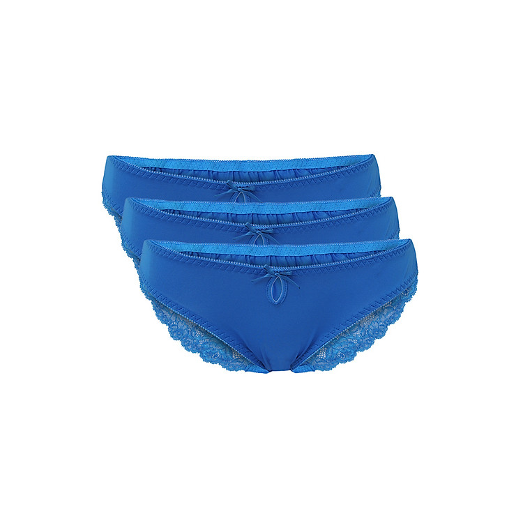 Combo 3 Quần Lót Nữ Misaki QMBKS1505MR - Xanh Coban