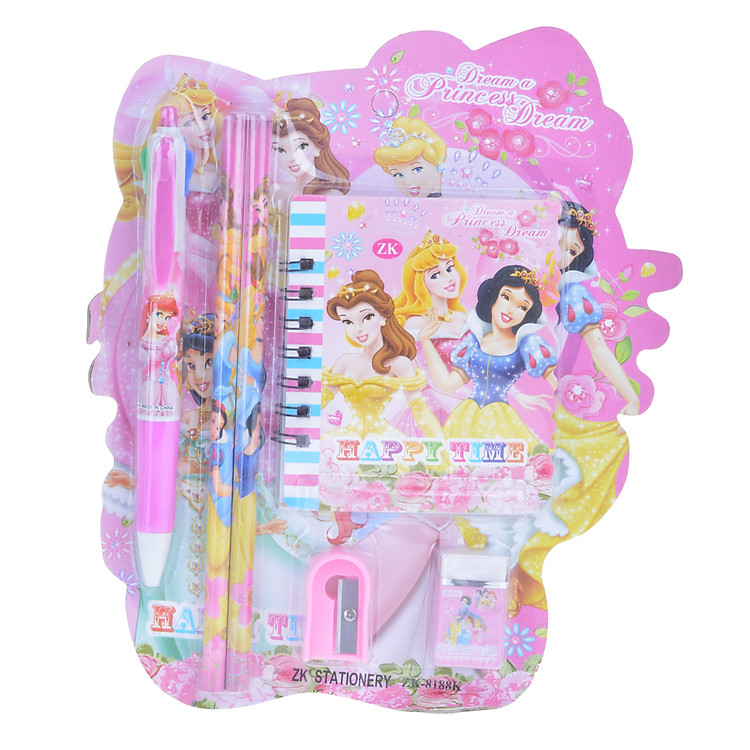 Vỉ Dụng Cụ Học Sinh 8188 - Princess