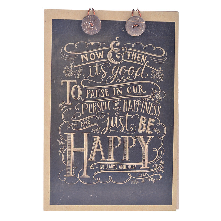 Sổ Tay Chó Đầu Xù - Happy