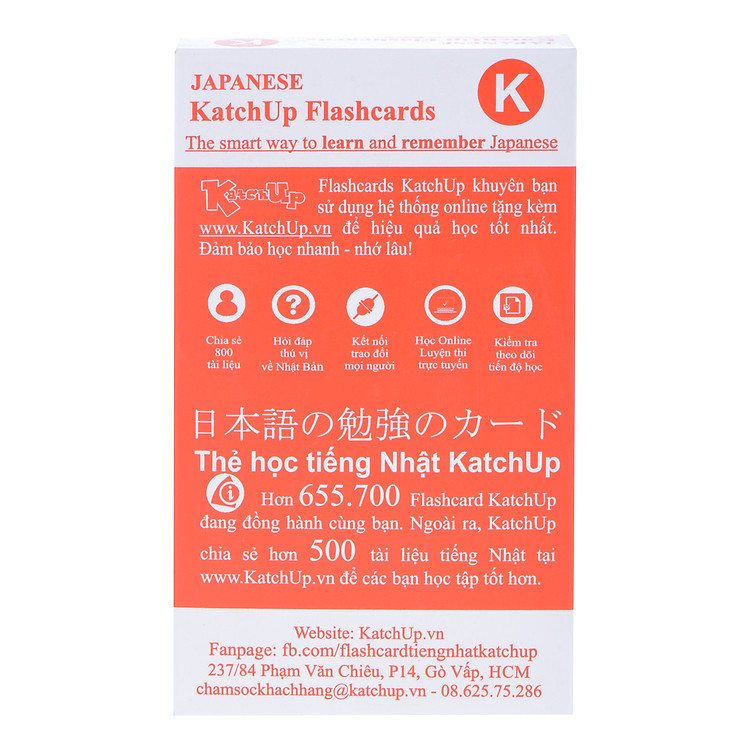Hán Tự N3 (Kanji N3) - Katchup Flashcard