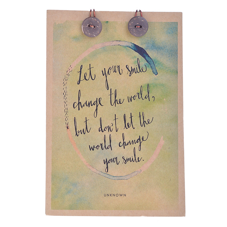 Sổ Tay Chó Đầu Xù - Let Your Smile Change The World