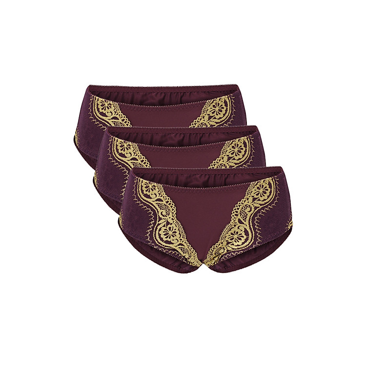 Combo 3 Quần Lót Nữ Misaki QMHKW1558MR - Tím