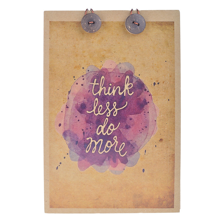 Sổ Tay Chó Đầu Xù - Think Less Do More