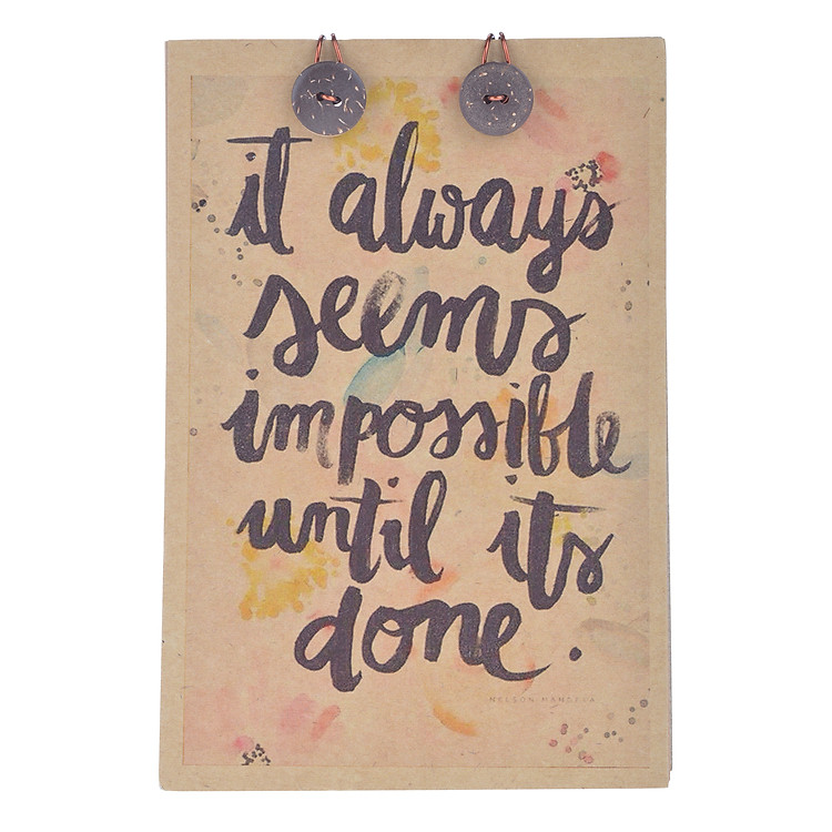 Sổ Tay Chó Đầu Xù - It Always Seems Impossile