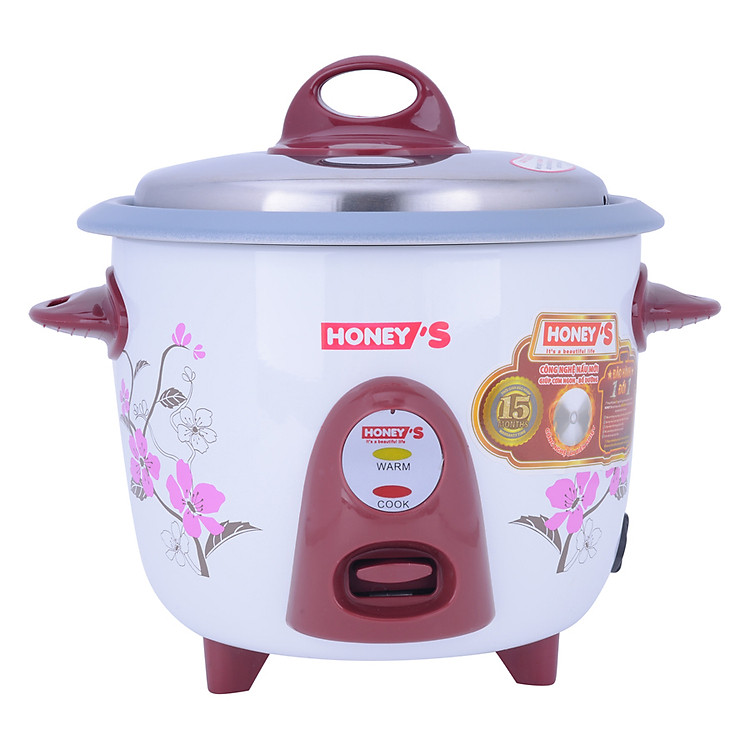 Nồi Cơm Điện Nắp Rời Honey'S HO301-M06D - 0.6L - Hàng chính hãng