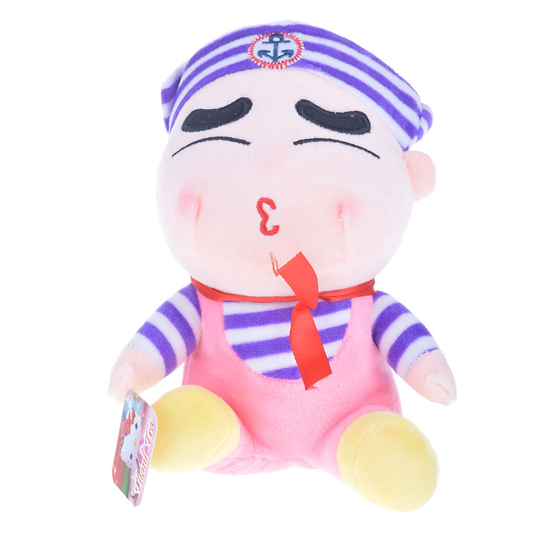 Thú Bông Bé Shin Nón Sọc 048 Mẫu 2