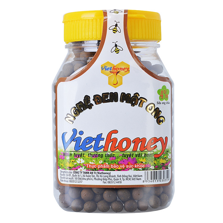 Nghệ Đen Mật Ong Viethoney (160g)