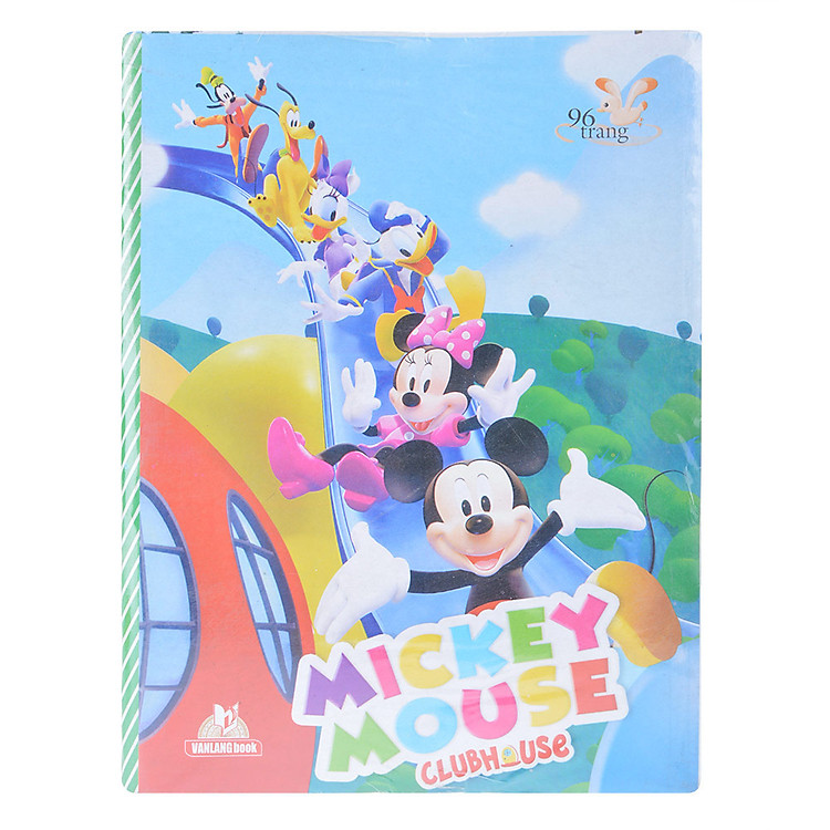 Lốc 10 Cuốn Tập 96 Trang Fort - Chuột Mickey (4 Mẫu)