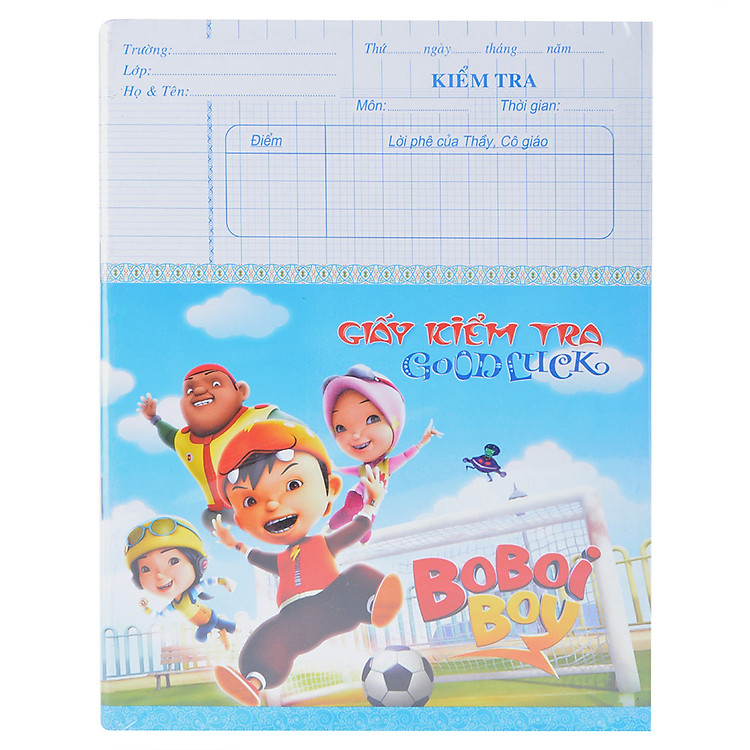 Lốc 10 Tập Kiểm Tra - Goodluck (8 Mẫu)