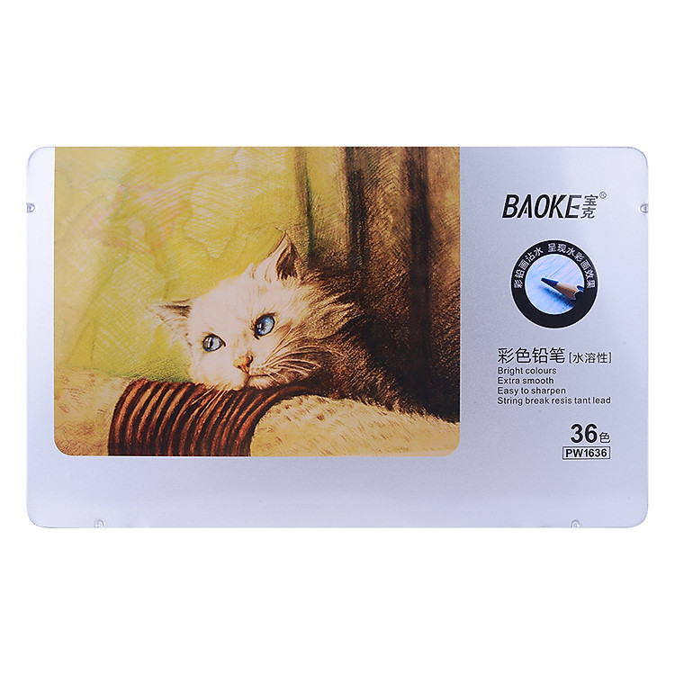 Chì Màu Nước Baoke PW1636 (36 màu)