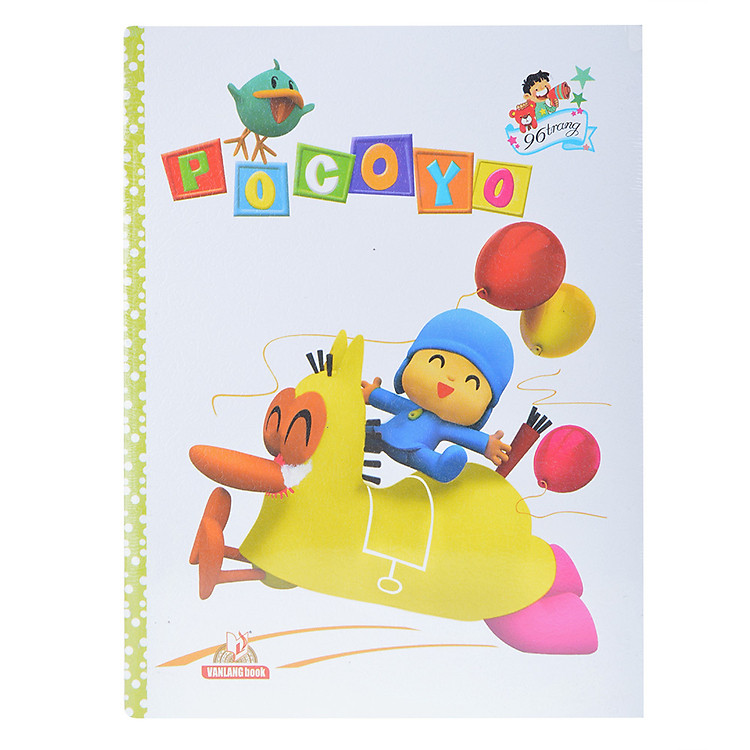 Lốc 10 Cuốn Tập 96 Trang Fort ĐL 100 KN - Pocoyo (4 Mẫu)
