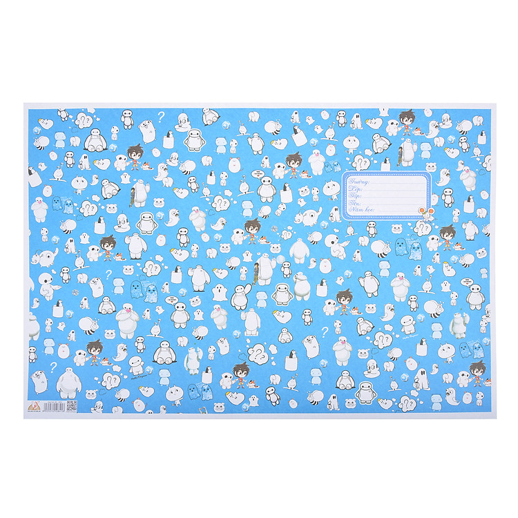 Giấy Bao Tập - Hoạt Hình Big Hero