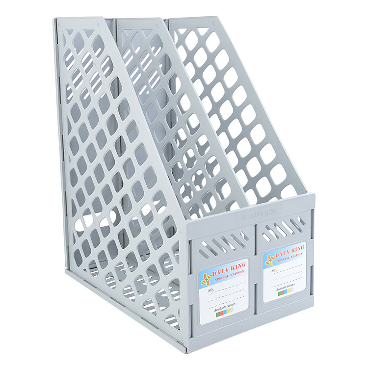 Khay Nhựa King Star 2 Ngăn – Xám