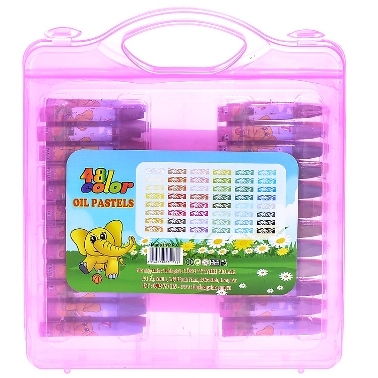 Bút Sáp Dầu G-Star 48 Màu 1981 - Ảnh 2