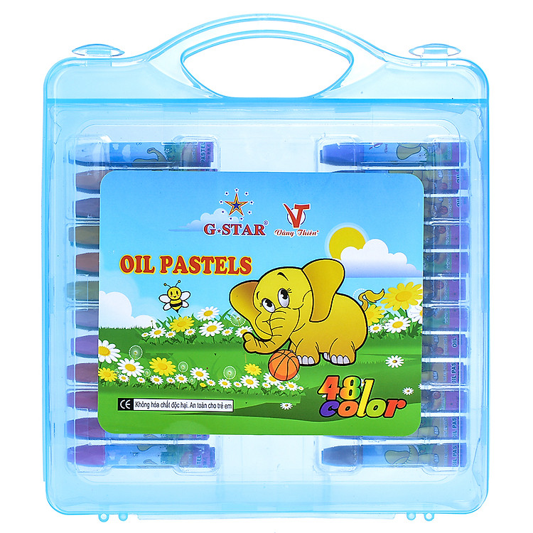 Bút Sáp Dầu G-Star 48 Màu 1981 - Ảnh 4