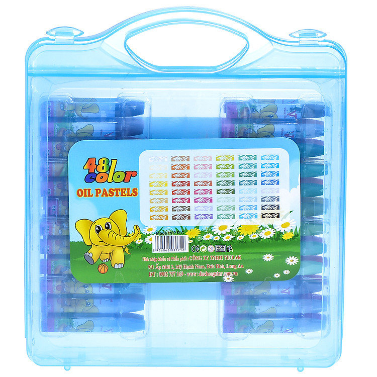 Bút Sáp Dầu G-Star 48 Màu 1981 - Ảnh 5