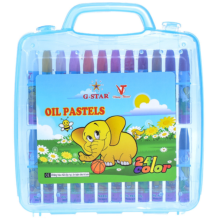 Bút Sáp Dầu G-Star 24 Màu