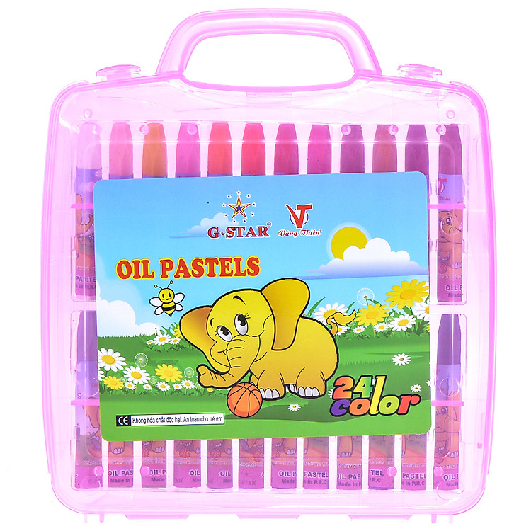 Bút Sáp Dầu G-Star 24 Màu - Ảnh 4