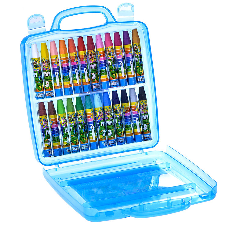 Bút Sáp Màu Dooly (24 màu) - Ảnh 3